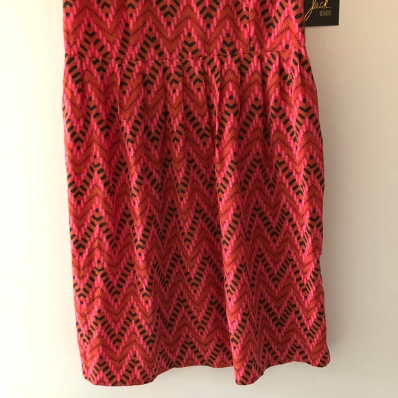 [Jack] Red/Black Dress - Picture 3 of 8